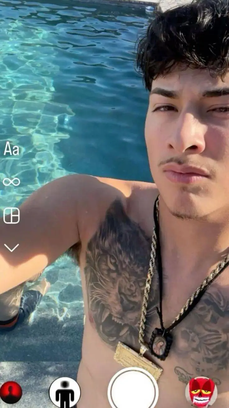 ai character: alex chino background