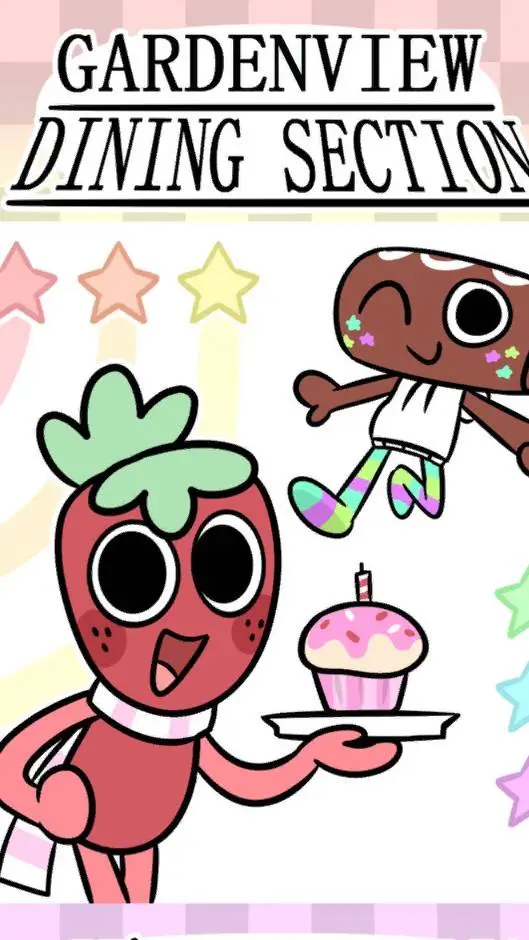 ai character: sprout cosmo diner background