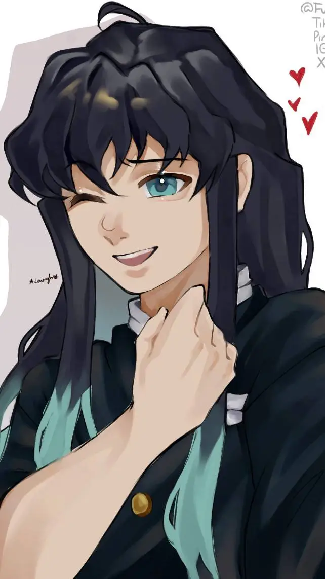 ai character: Muichiro tokito  background