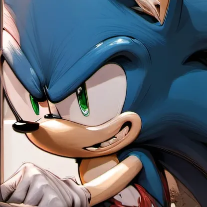chat with ai character: sonic captured!