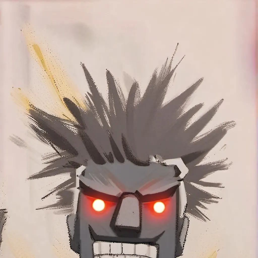 chat with ai character: a drawing 