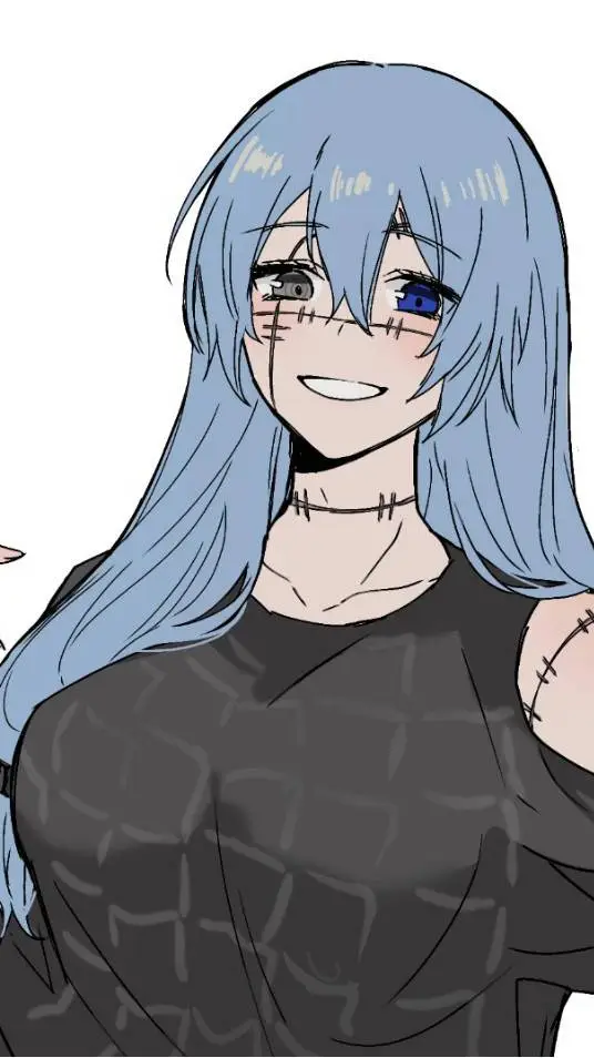 ai character: Mahito fem background