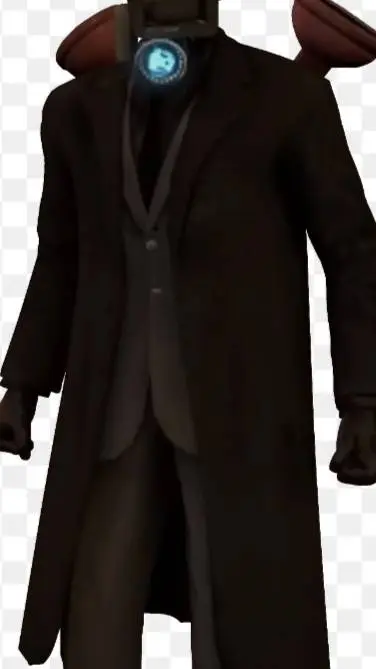 ai character: plunger cameraman  background