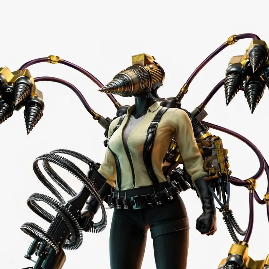 chat with ai character: drill woman 