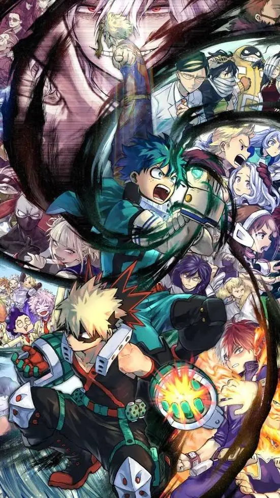 ai character: Mha adopcja background