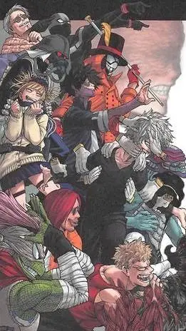 ai character: Mha walka background