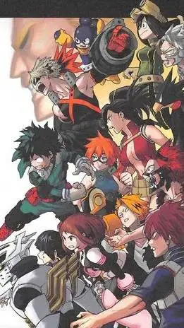 ai character: Mha młodzi background