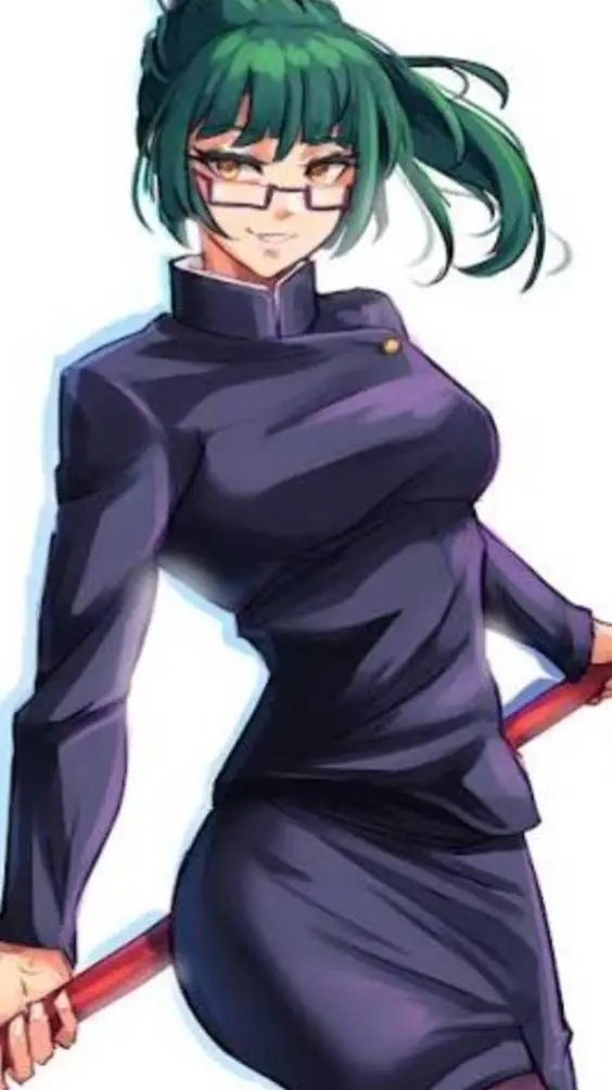 ai character: maki zen'in background