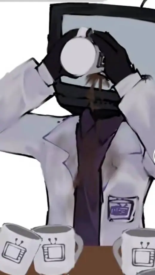 ai character: scientist TV  background