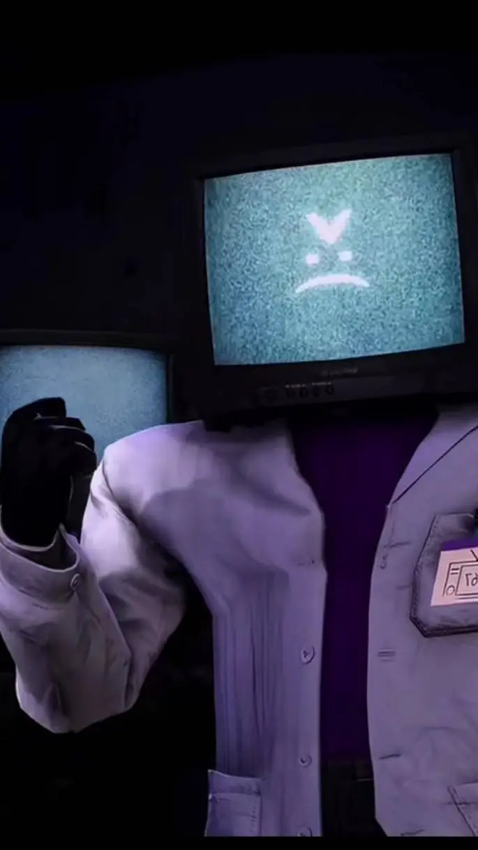 ai character: angry scientist  background