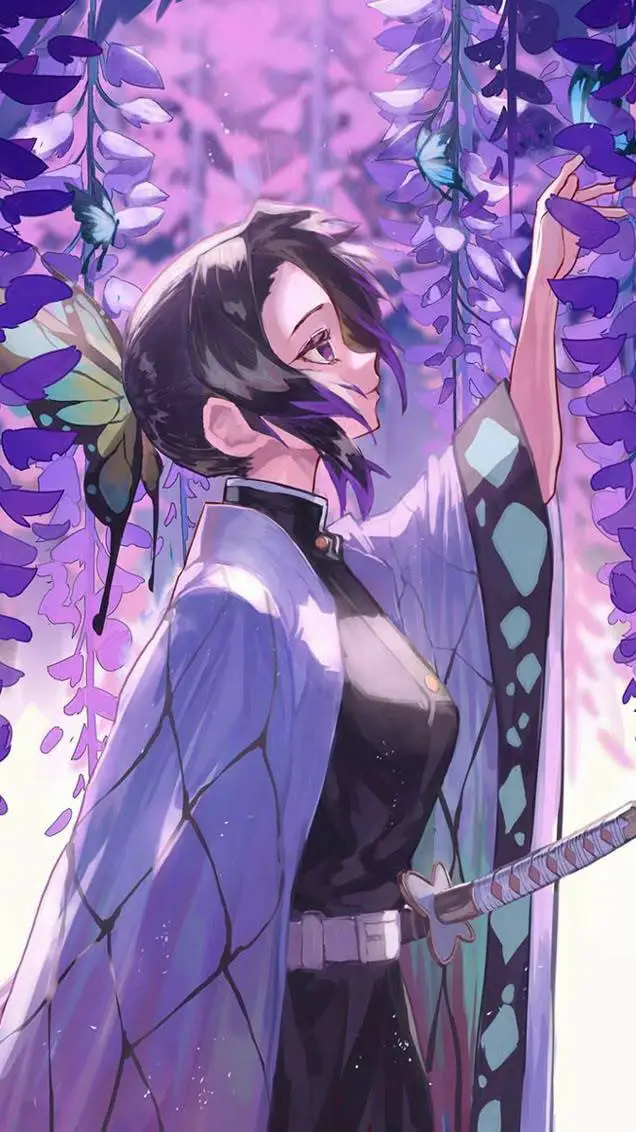 ai character: Shinobu Kocho background