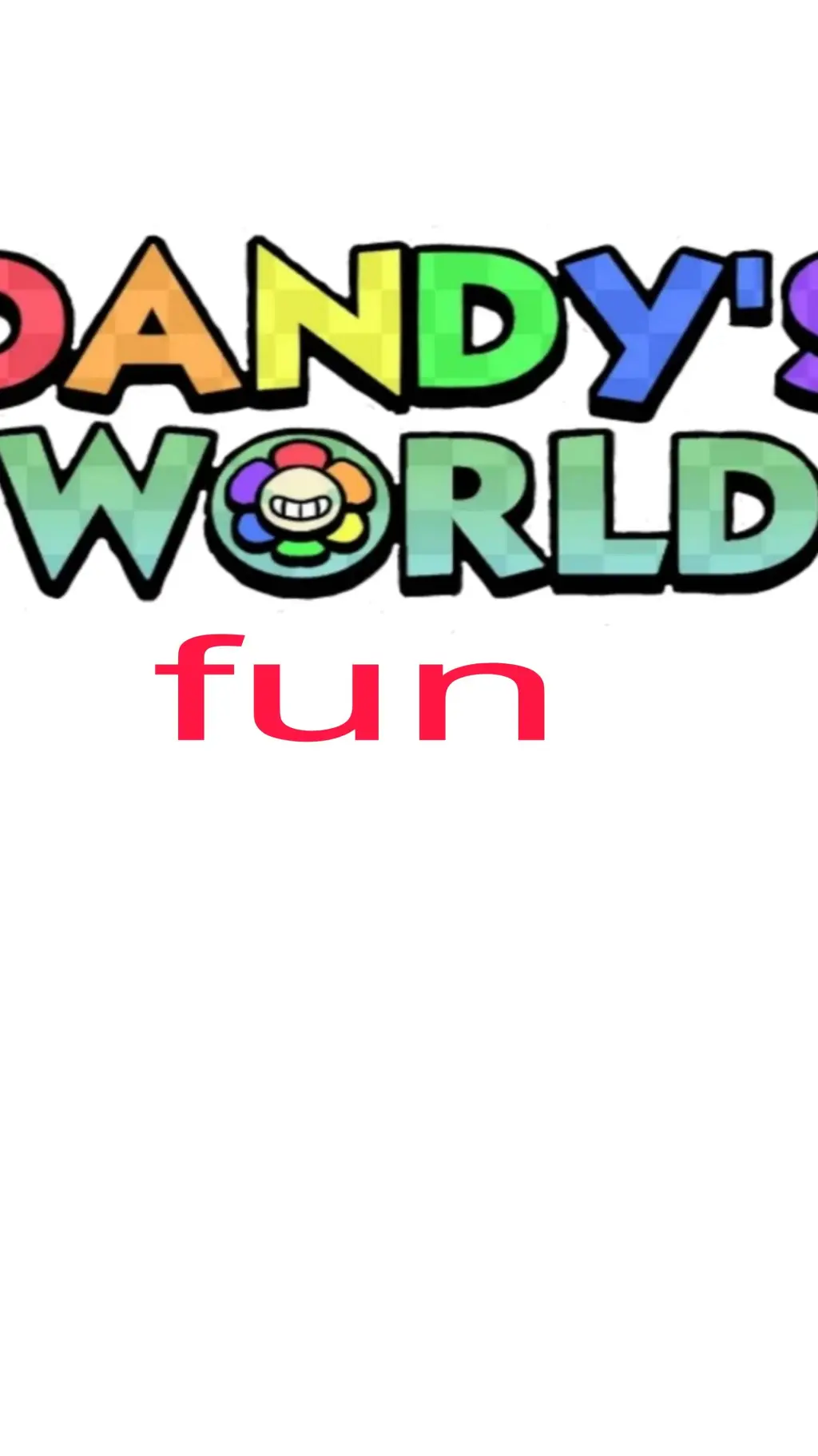 ai character: dandy's world fun background
