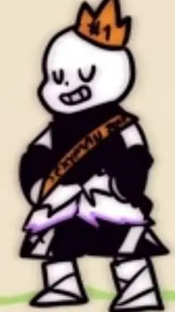 ai character: sans aus!  background
