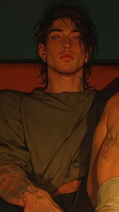 ai character: Angelo Taylor  background