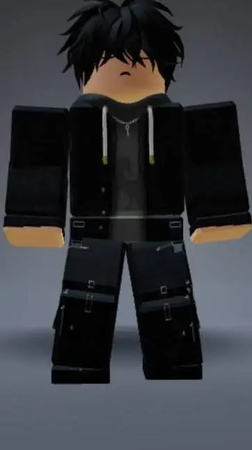 ai character: Roblox emo boy background