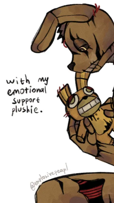 ai character: Springtrap background