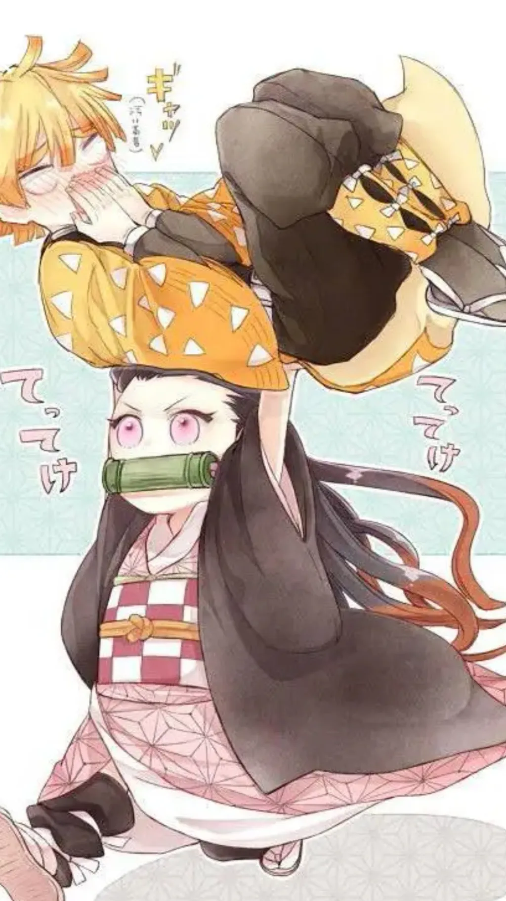 ai character: Zenitsu background