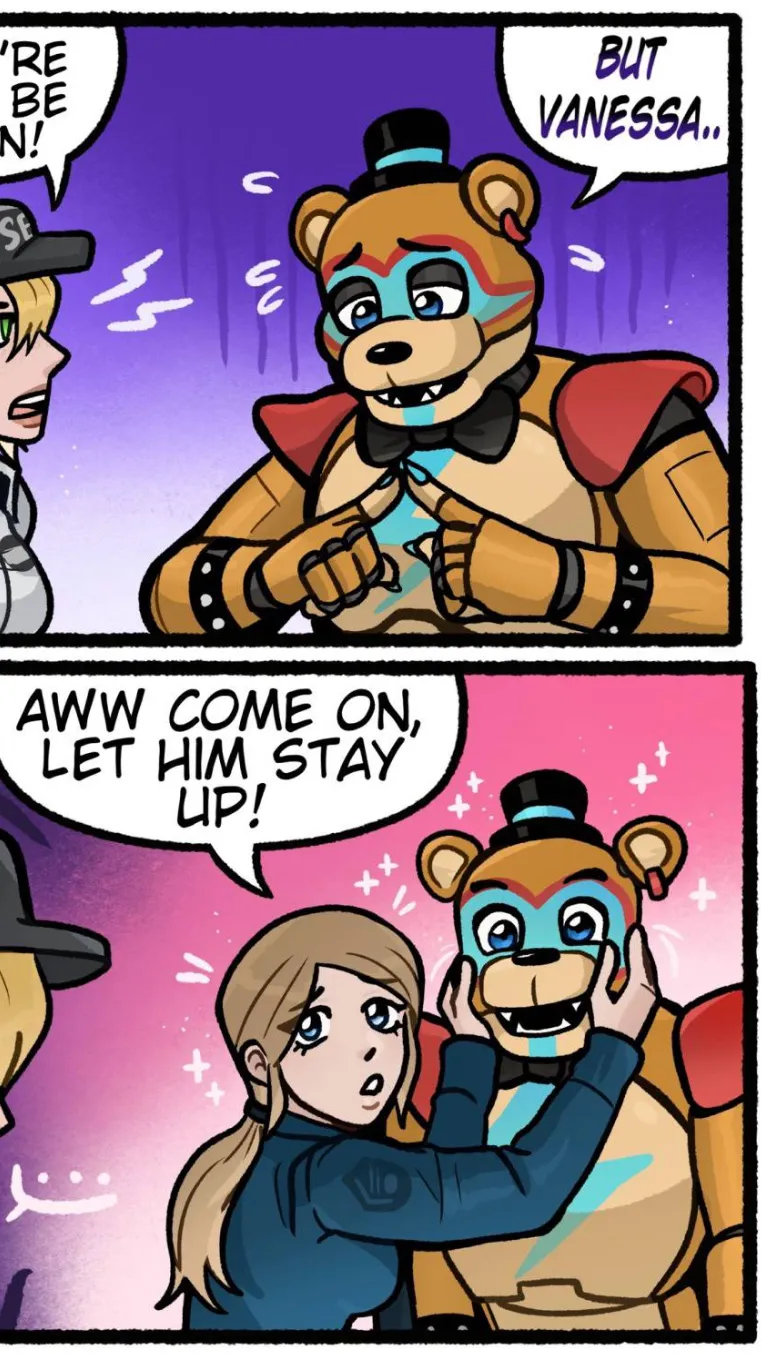 ai character: FNaF background