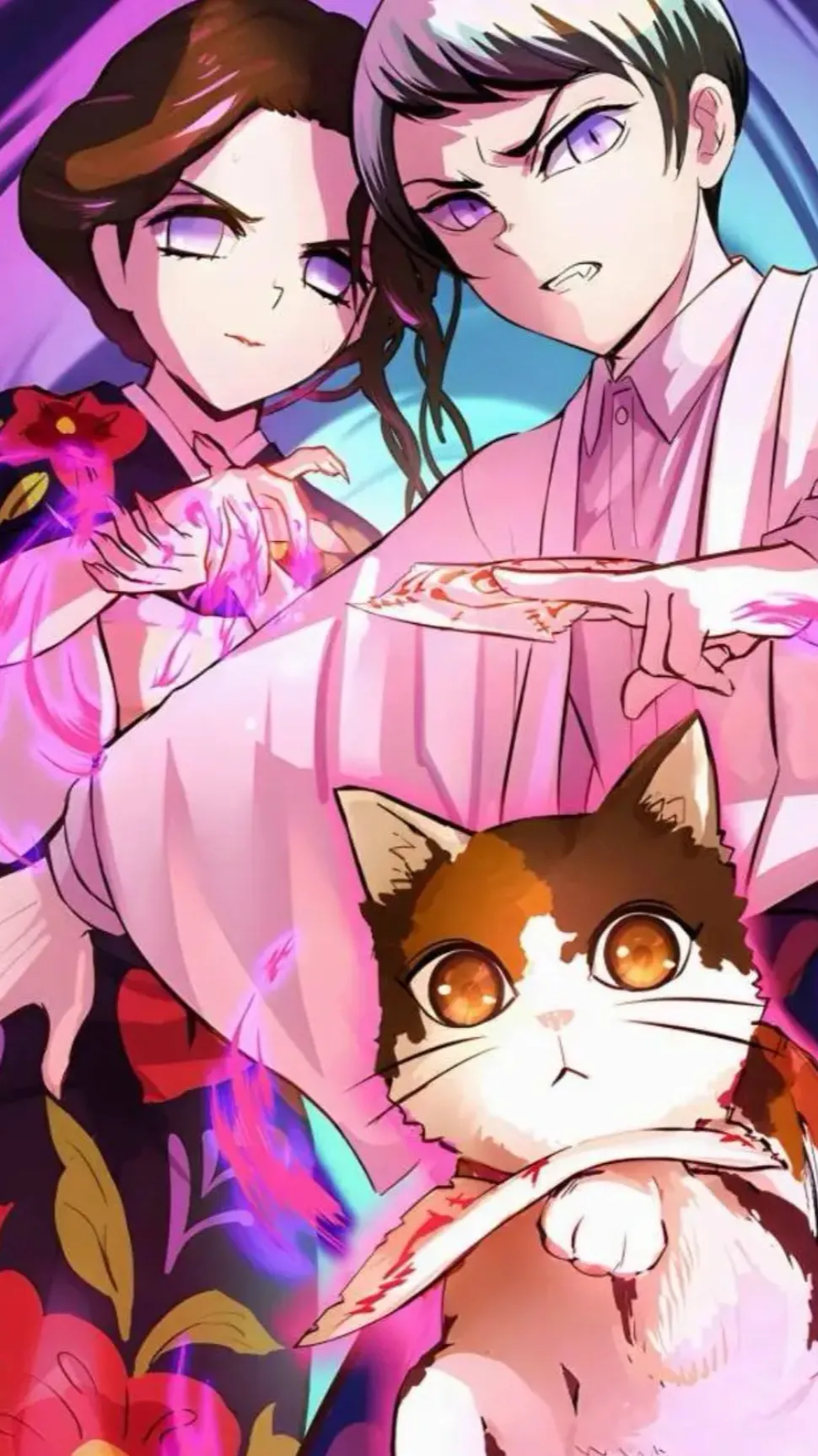 ai character: Yushiro x Tamayo background