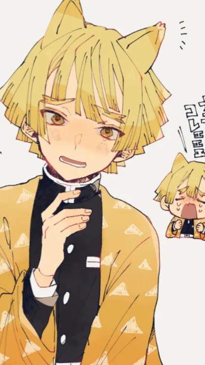 ai character: Zenitsu background