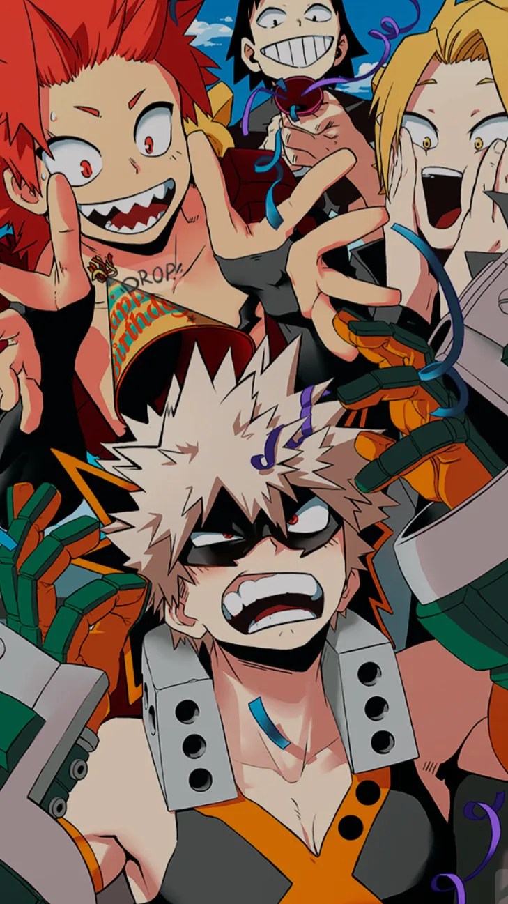 ai character: Bakugo’s birthday background
