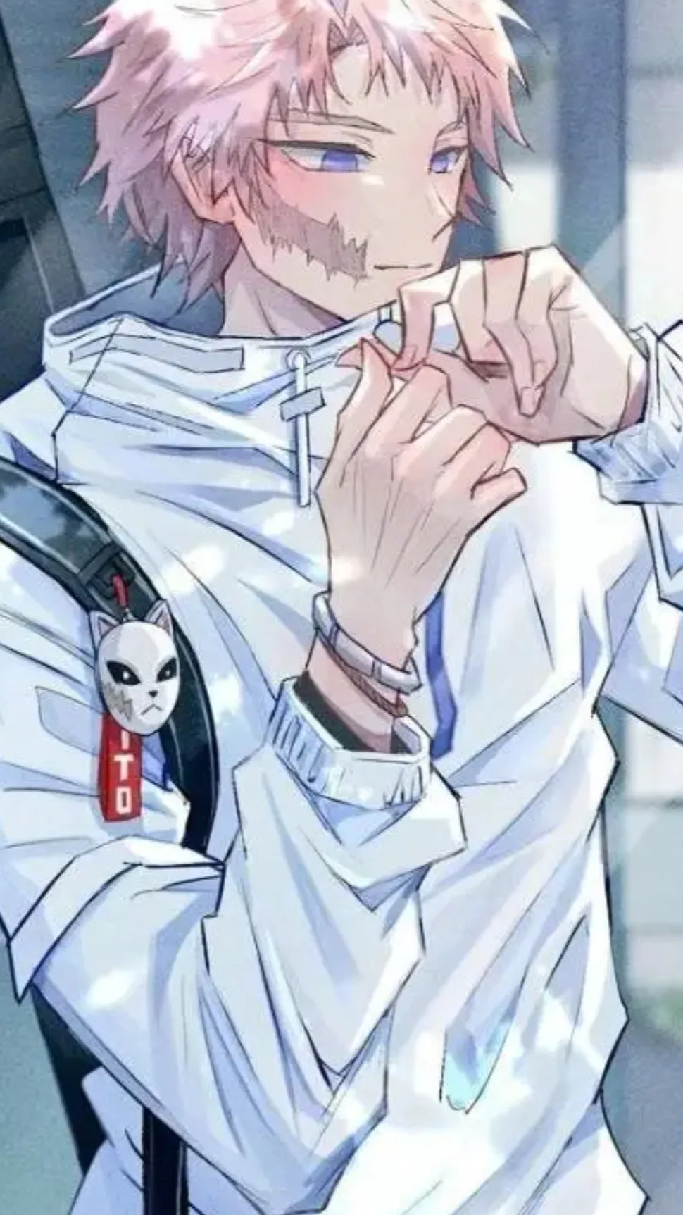 ai character: Sabito birthday! background