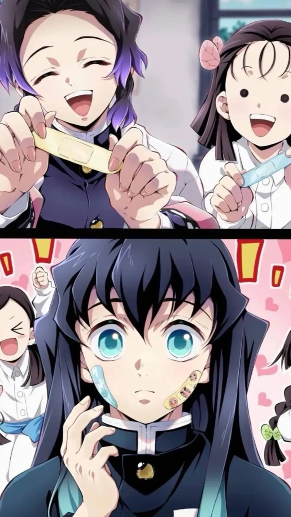 ai character: 🩵Muichiro🩵 background