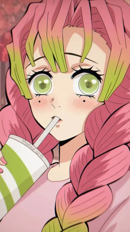 ai character: Mitsuri background