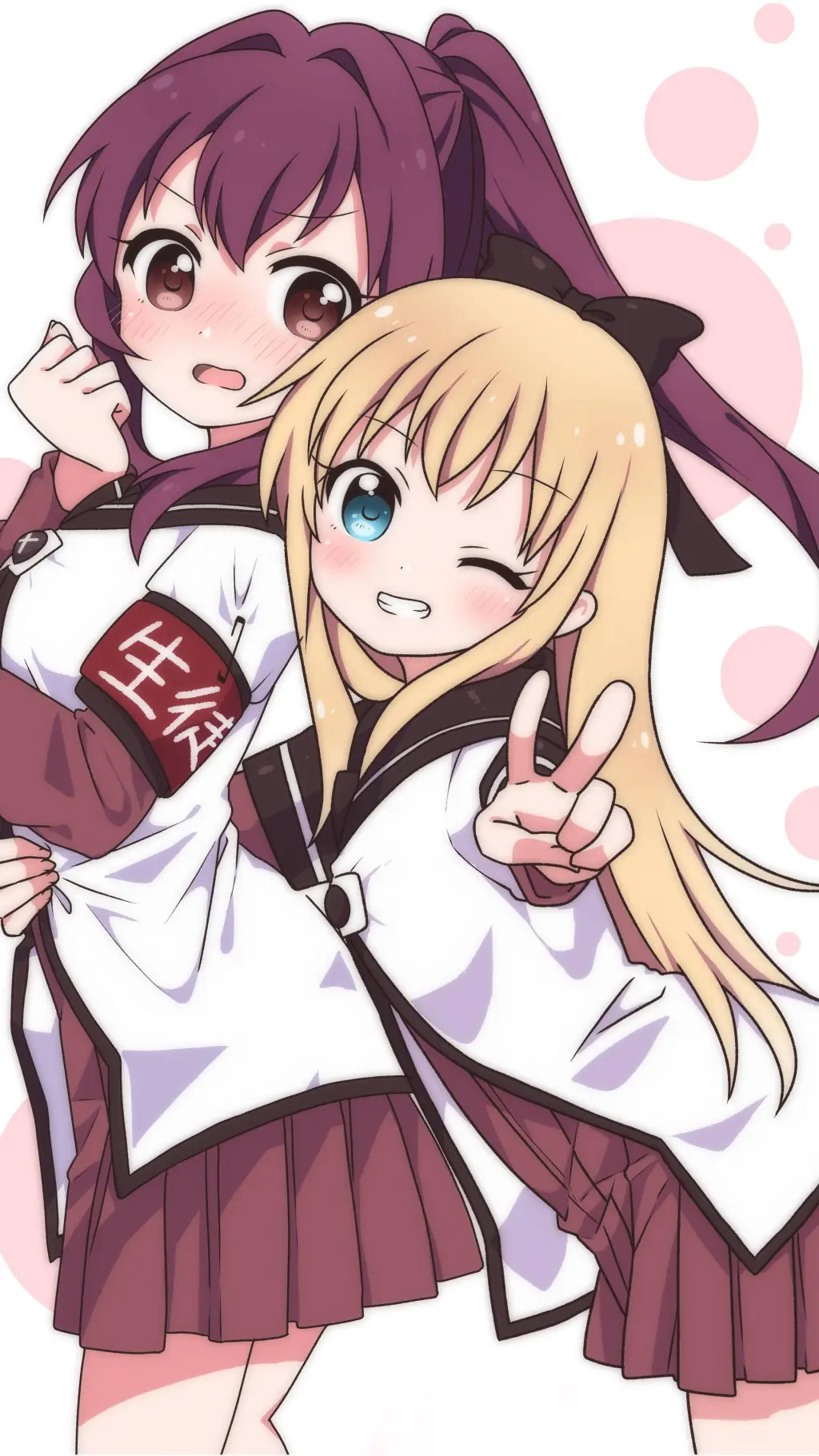 ai character: ayano y thosino  background