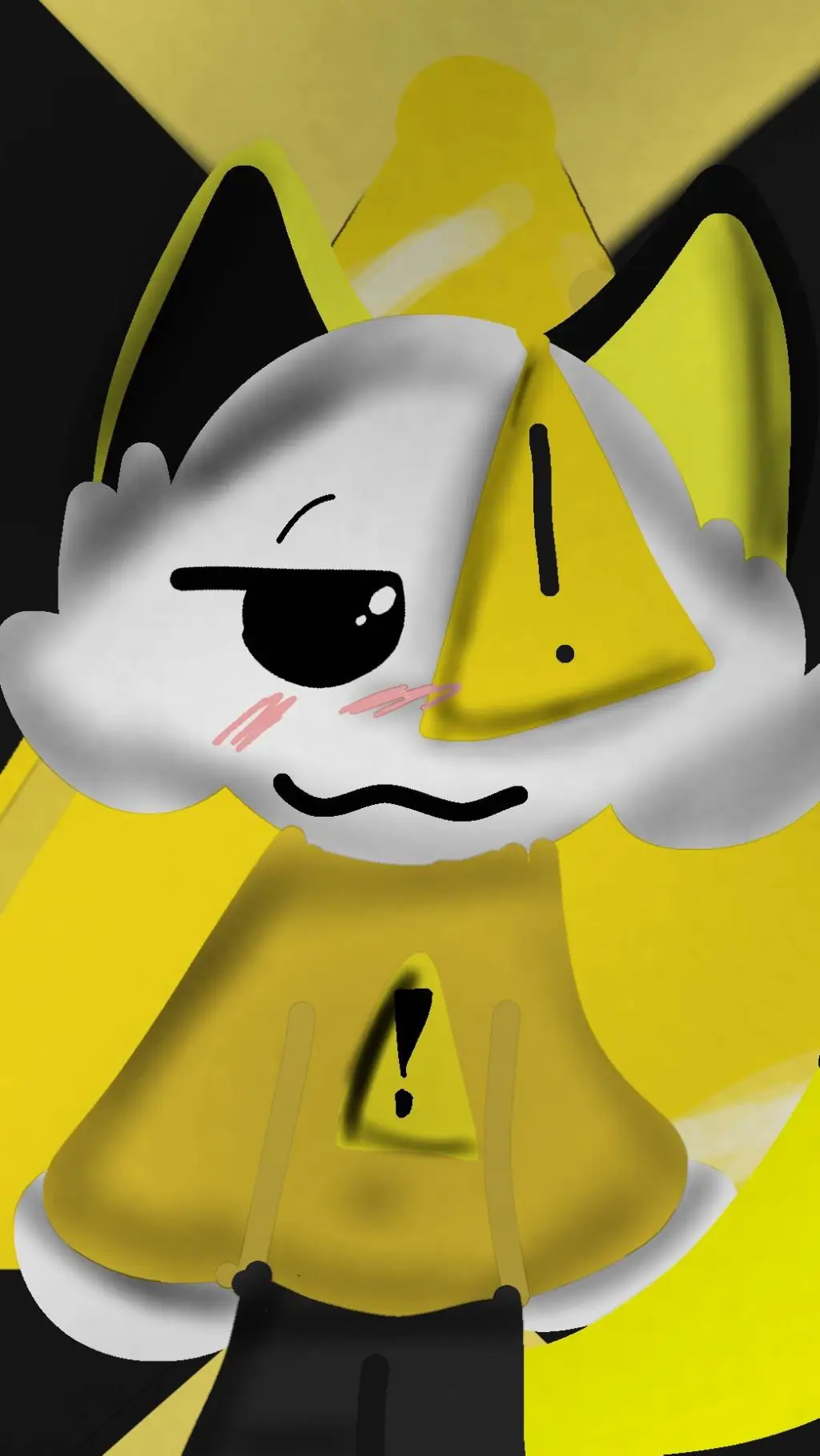 ai character: ⚠️~! HAZARDI!! ~⚠️ background