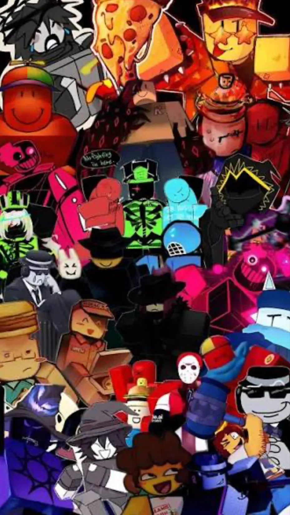 ai character: FORSAKEN !  background