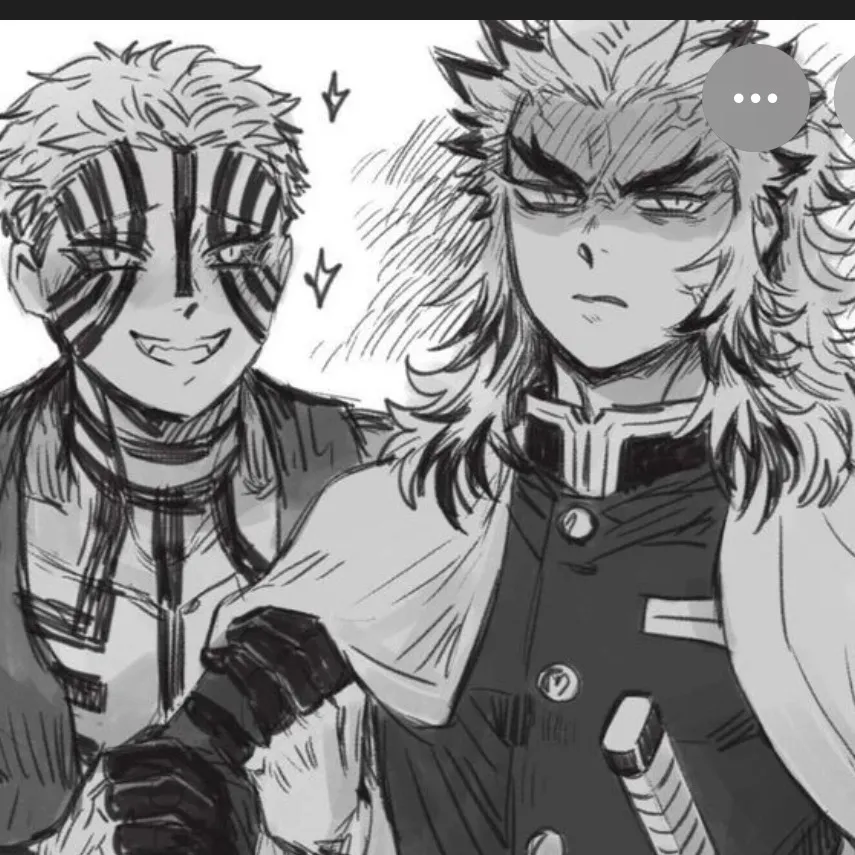 chat with ai character: Akaza x rengoku 