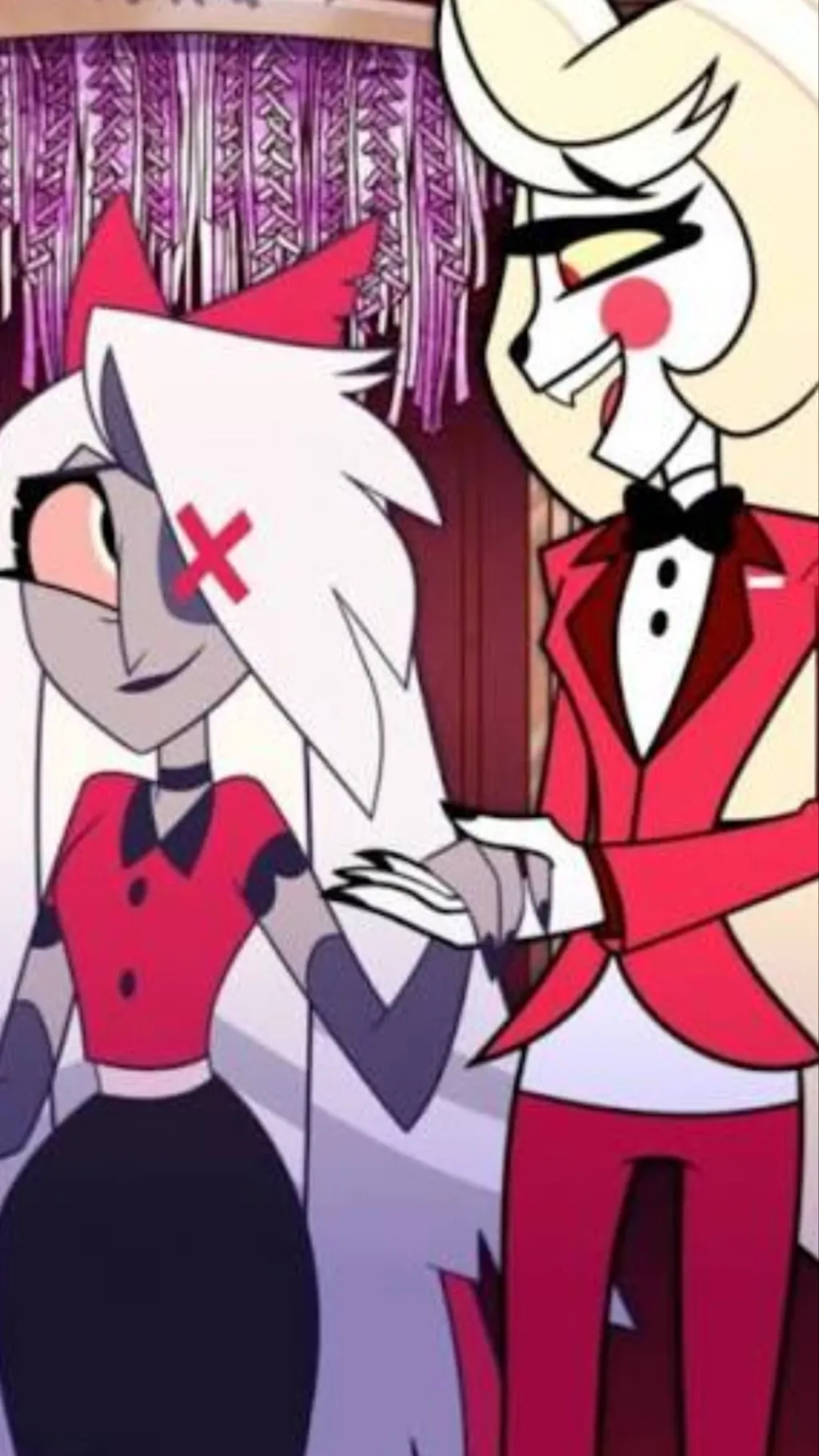 ai character: Charlie x Vaggie  background