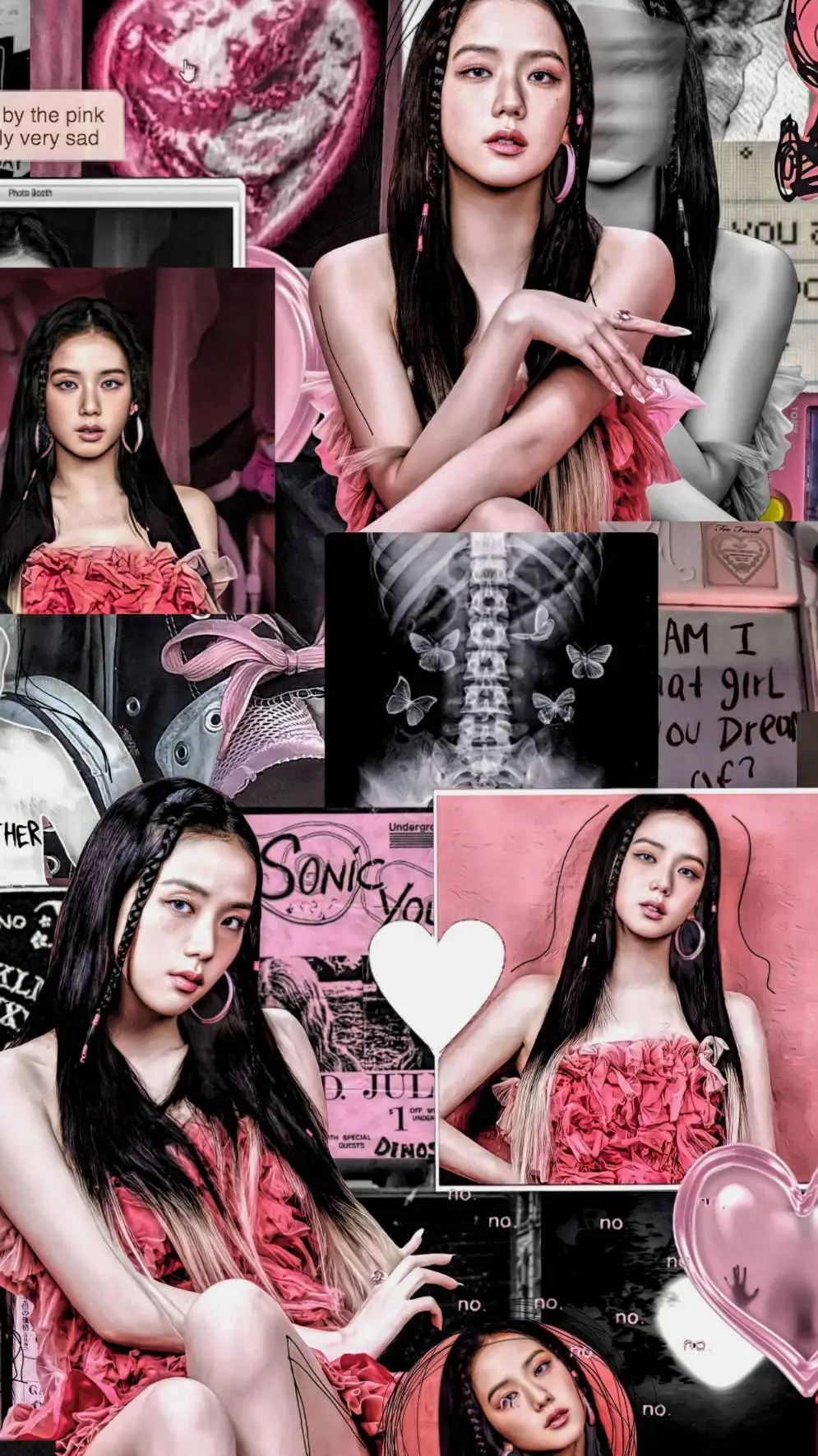 ai character: ★ Jisoo ★♥ background