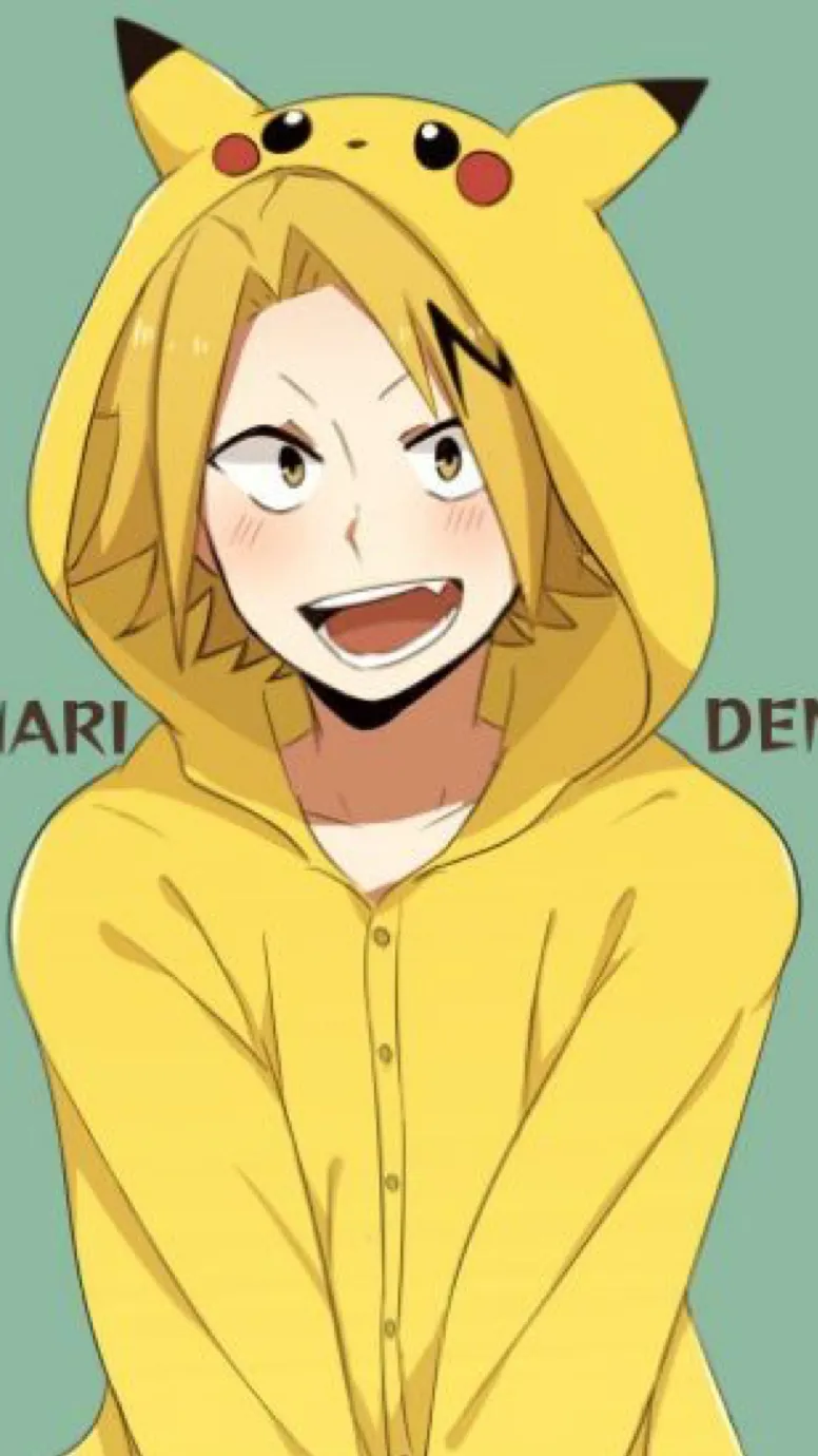 ai character: Denki 💛 background