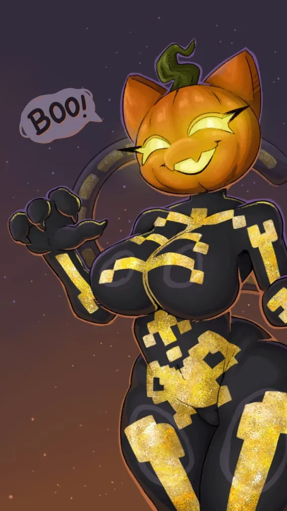 ai character: Spice Cat background