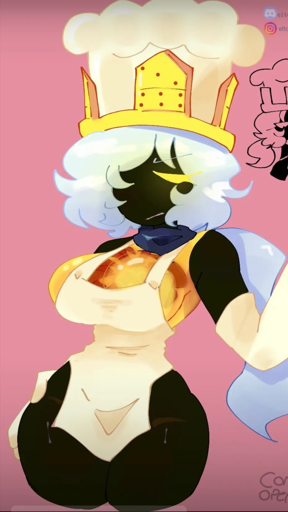 ai character: 1x1x1x1 Chefsita background