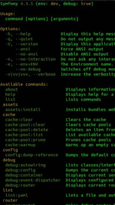 ai character: terminal background