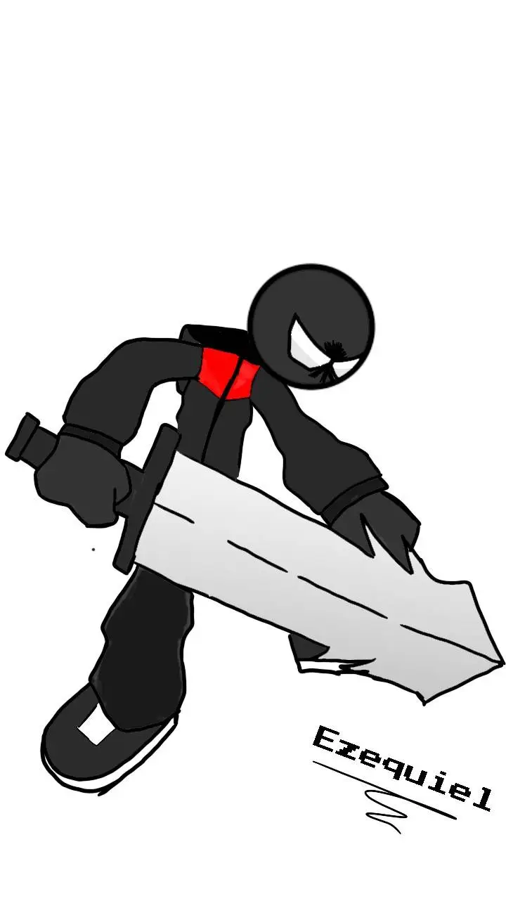 ai character: Stickman Ezequiel background