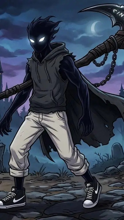 ai character: Kai kage background