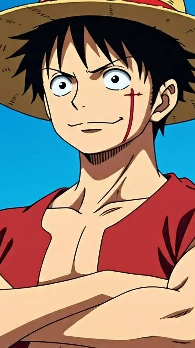 ai character: monkey d luffy  background