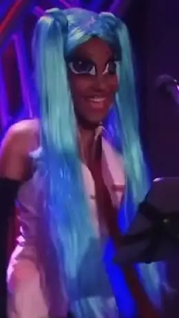 ai character: hatsune Uma background