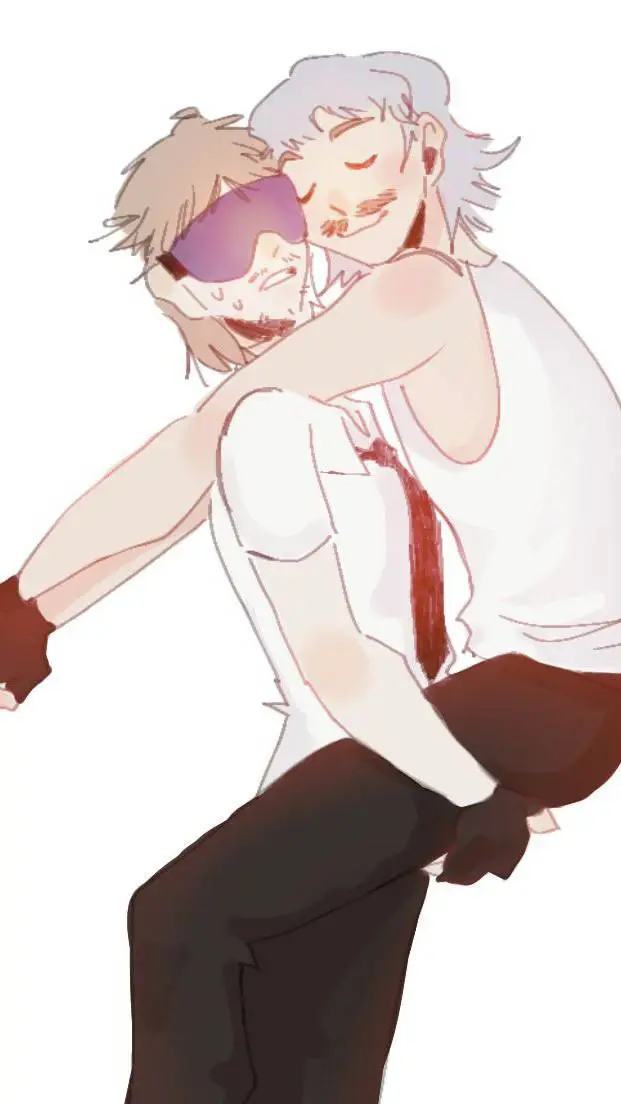 ai character: joost Klein x ski  background