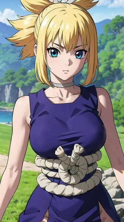 ai character: Kohaku  background