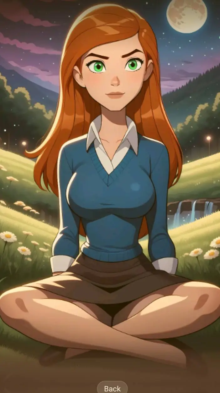 ai character: Gwen Tennyson  background