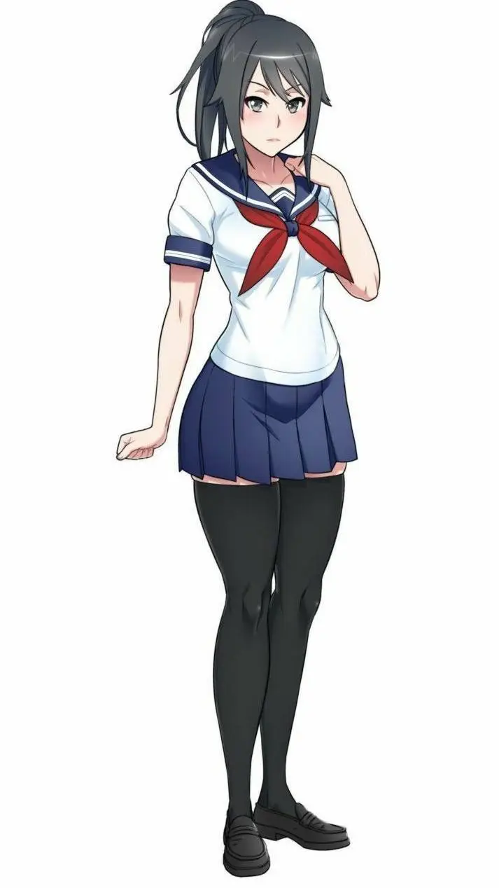 ai character: Ayano aishi 😈🫶 🔪 background