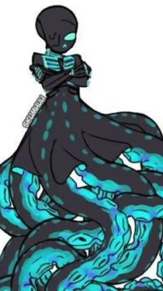 ai character: nightmare octopus  background