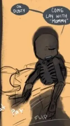 ai character: comfort night background