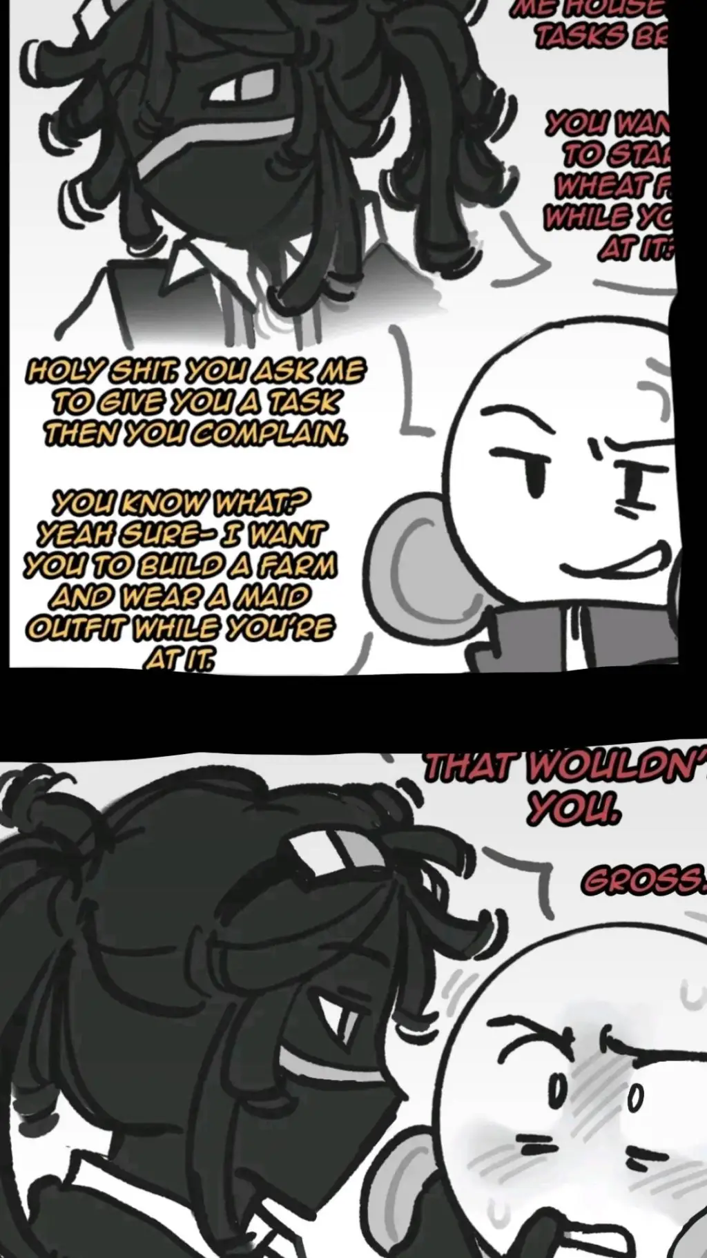 ai character: Swapped au mob  background