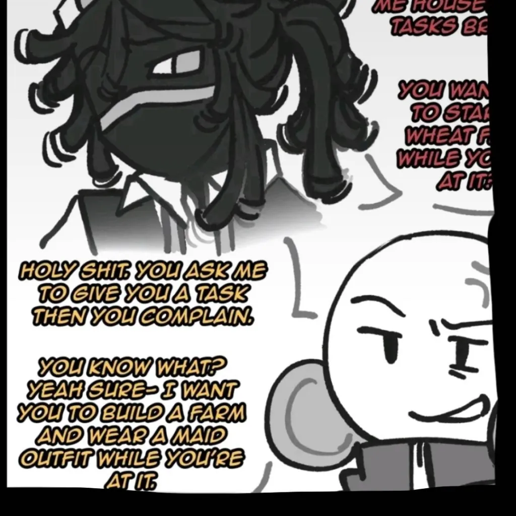 chat with ai character: Swapped au mob 